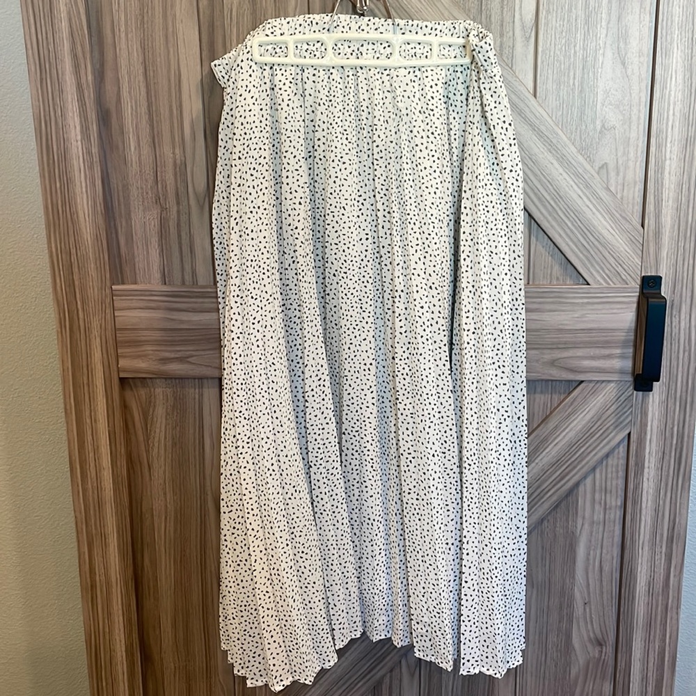 A New Day Women’s Pleated Maxi Skirt With Elastic Waist